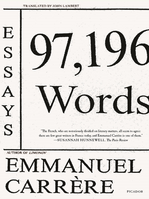 Title details for 97,196 Words by John Lambert - Wait list